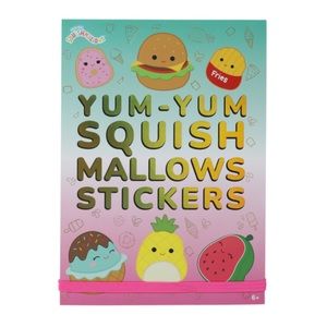New YUM-YUM SQUISHMALLOWS Sticker Book